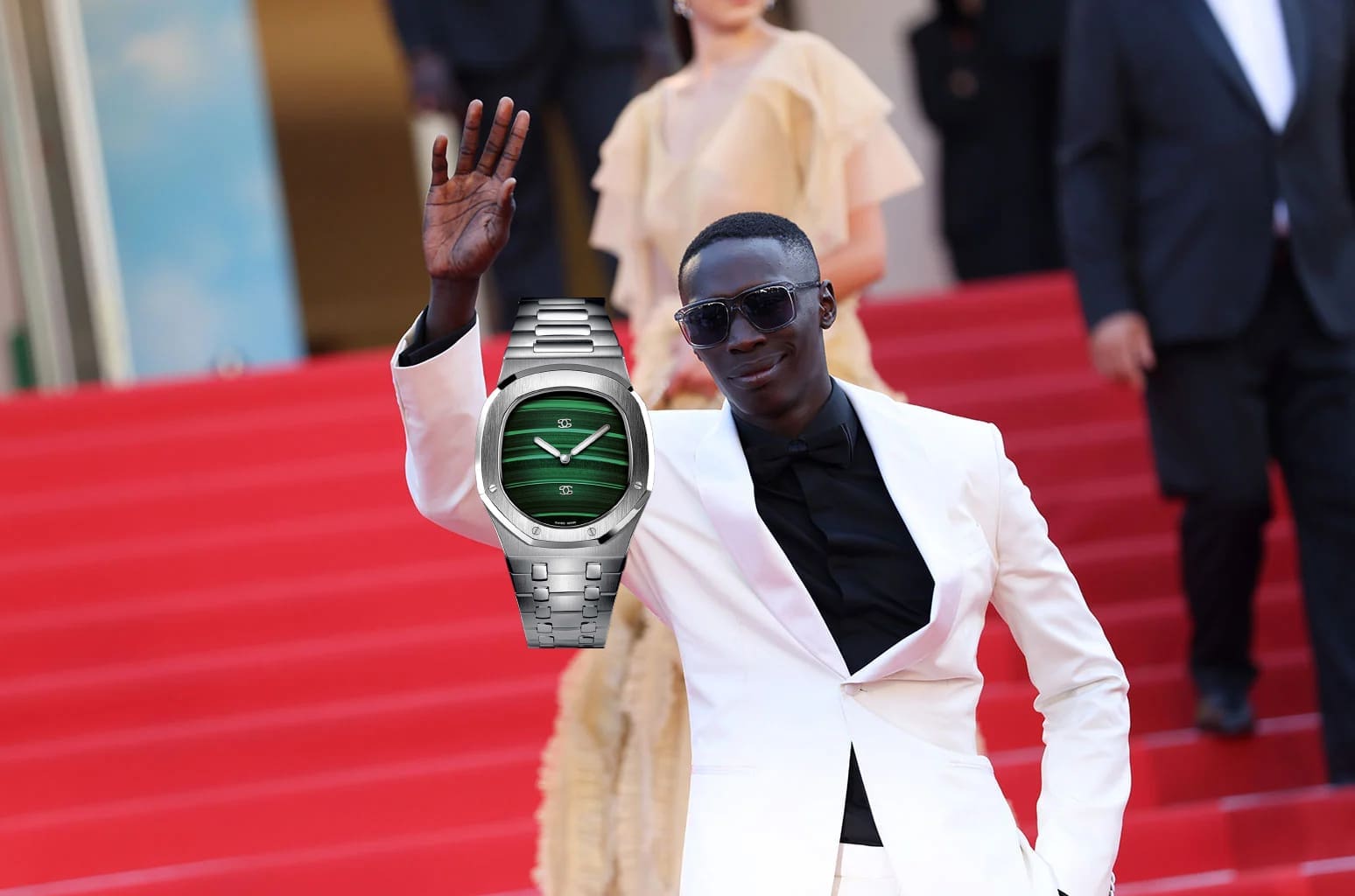 The world’s most followed Tik Tok superstar Khaby Lame fittingly wears the lamest watch…