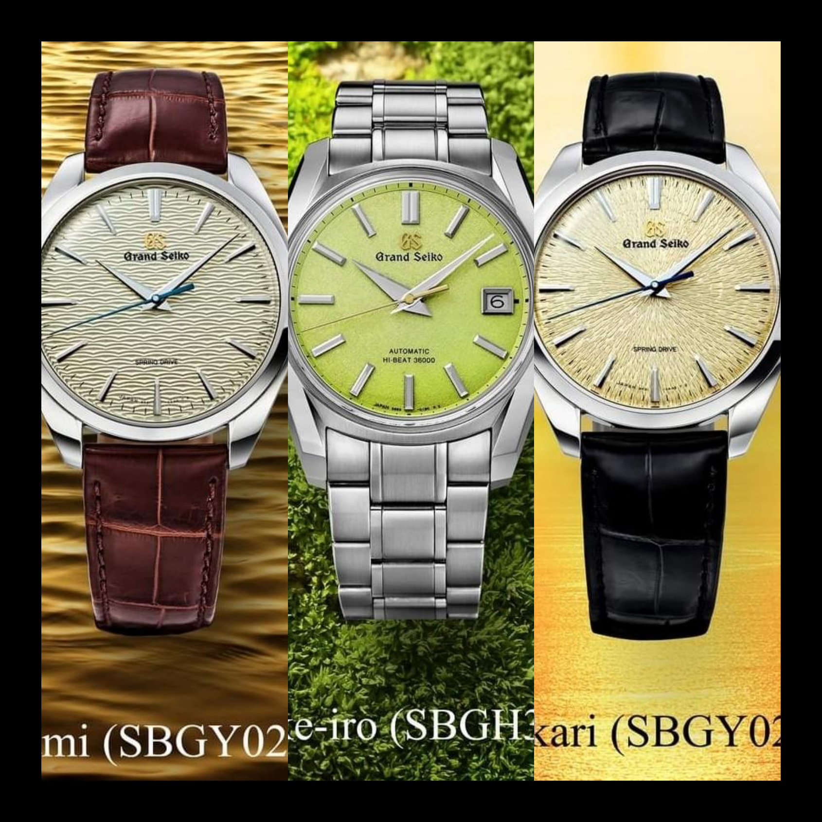 FRIDAY WIND DOWN: Grand Seiko Thailand makes the world green with envy,  British survey reveals why people truly wear watches - Time and Tide Watches