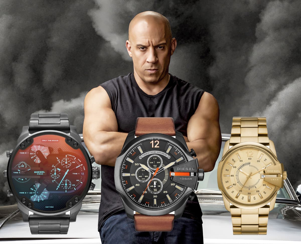 Men's Diesel Watches | Gold, Black & More | WatchShop.com™-gemektower.com.vn