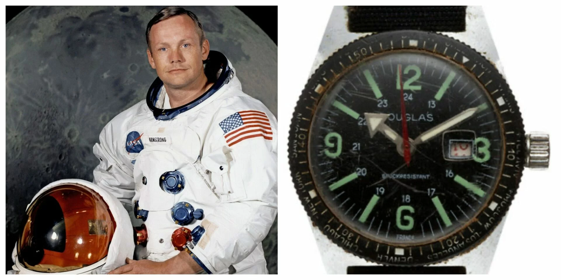 Neil Armstrong's watch, but not the one you think