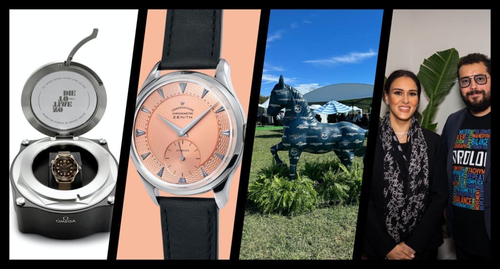 FRIDAY WIND DOWN: Craig’s NTTD Sale, a unique Zenith, Showjumping with Longines, and DWW Horology Forum
