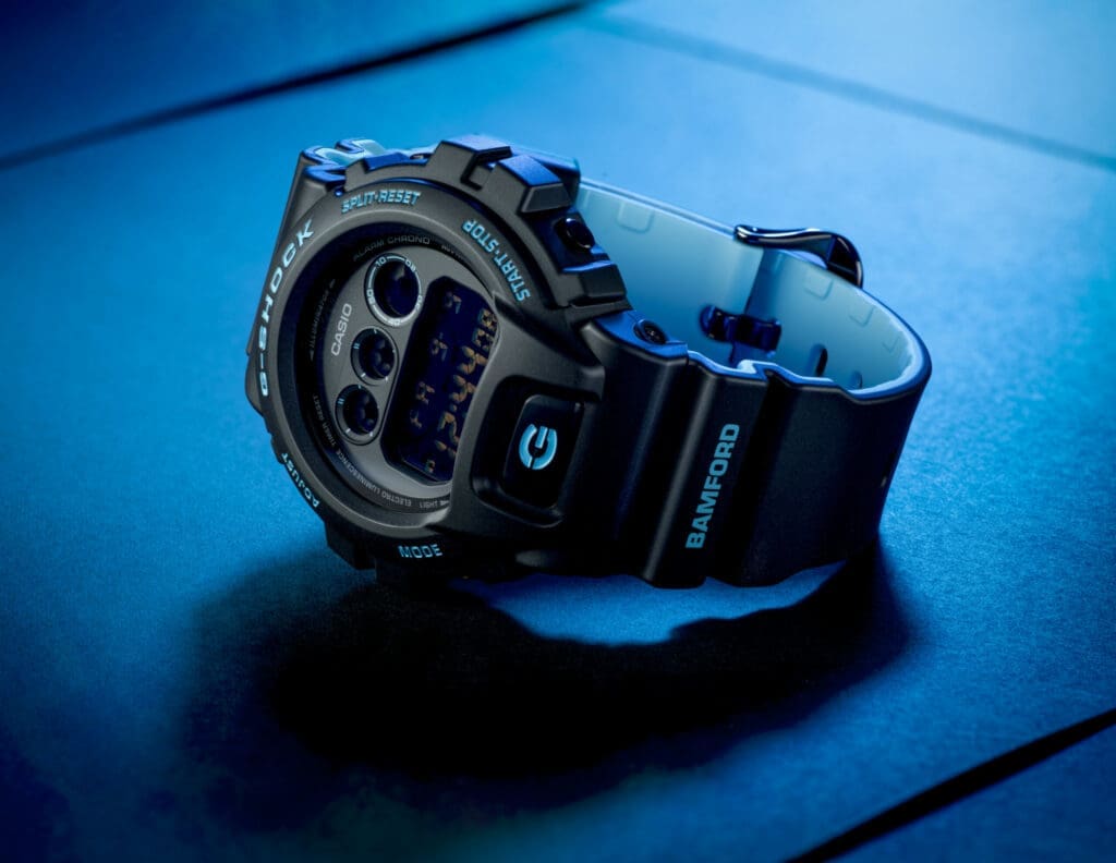 The Time+Tide anti-flipper launch of the Bamford G-Shock DW-6900BWD