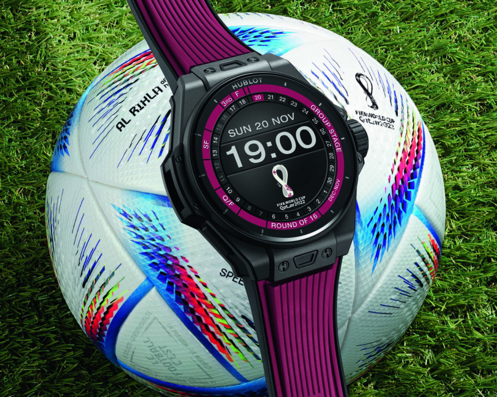 Get your kicks with Hublot’s Big Bang e FIFA World Cup Qatar 2022 connected watch
