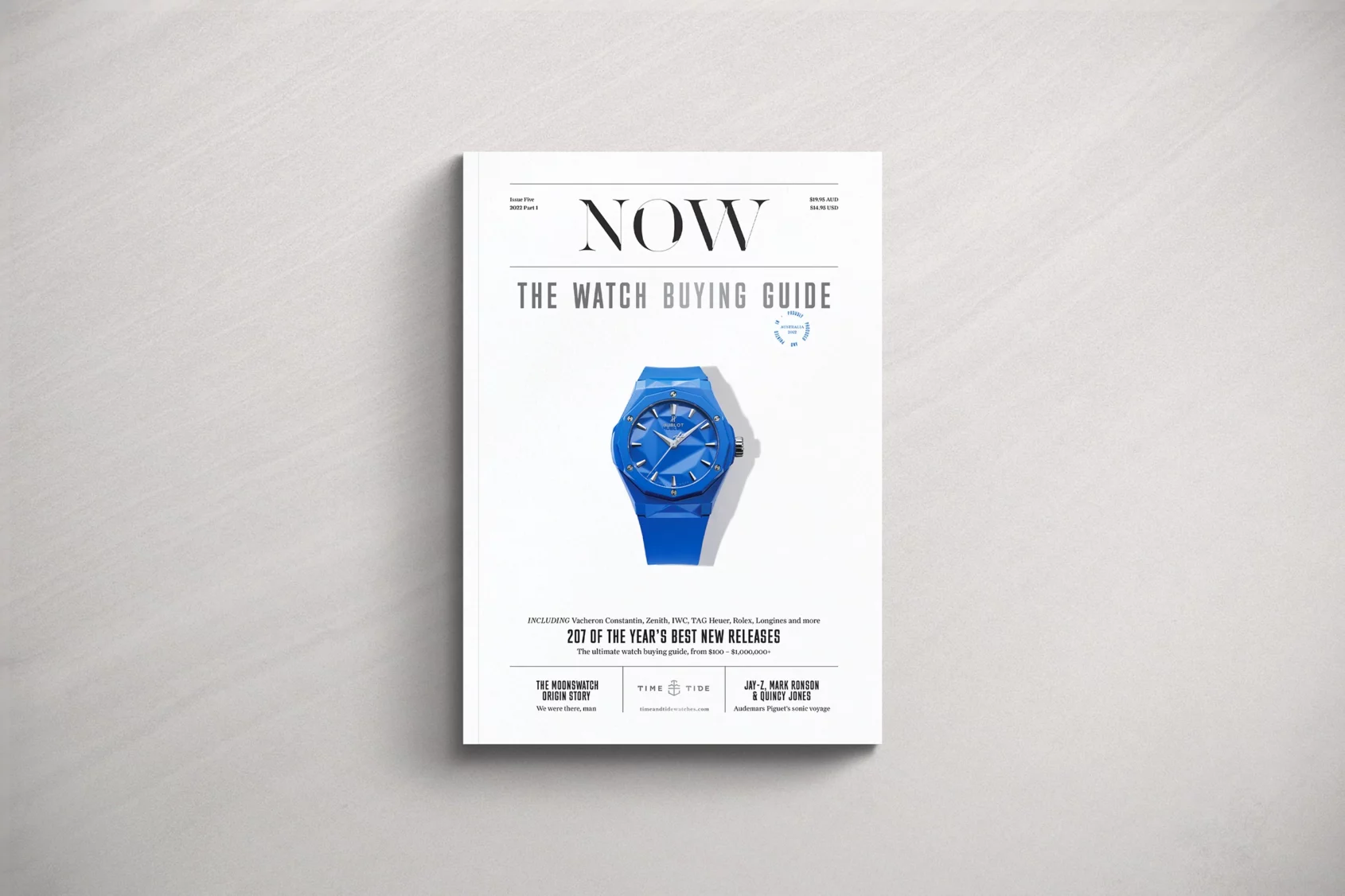 Five reasons to buy the new issue of NOW, the Time+Tide watch buying guide