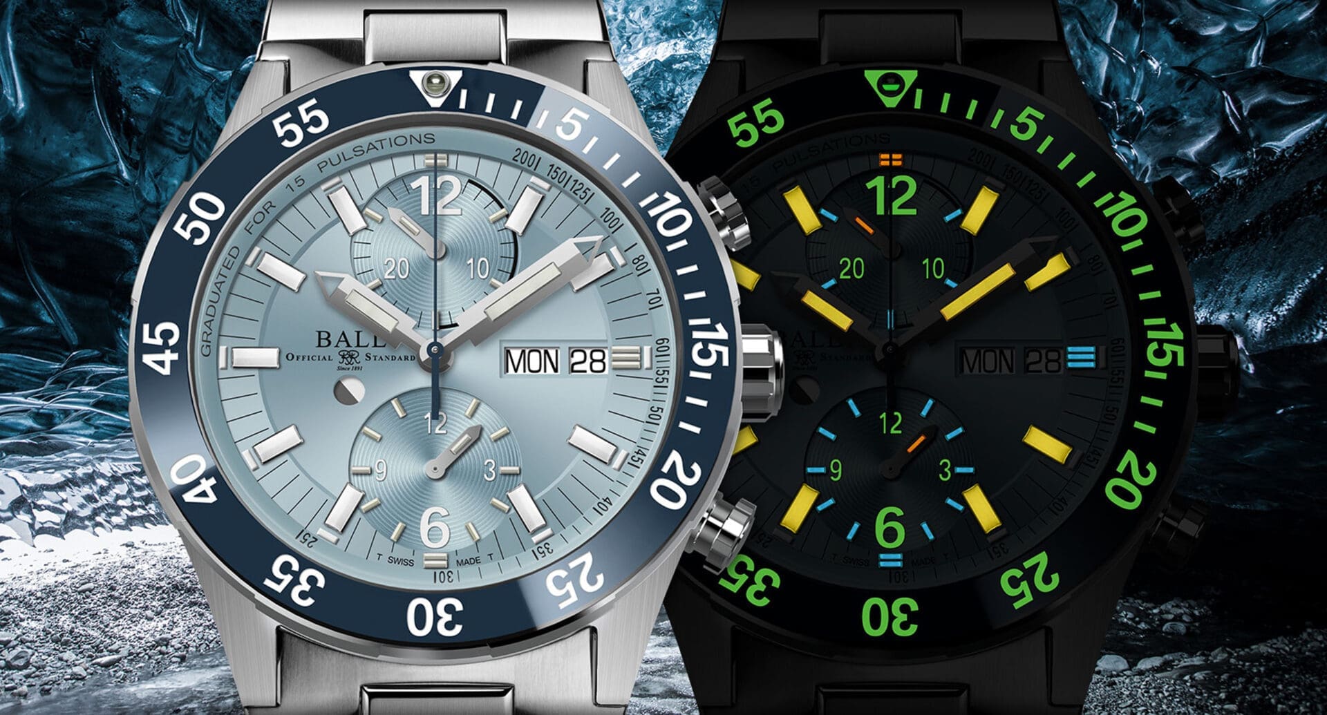 INTRODUCING: The Ball Roadmaster Rescue Chronograph in Ice Blue