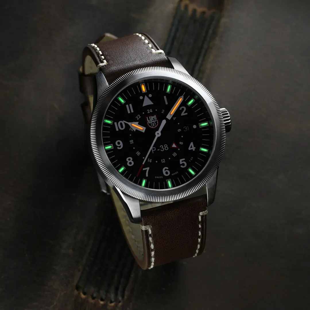 Luminox Watch - P-38 Lightning - Pilot Watch - XA.9527 - Time Square Clock  Shop