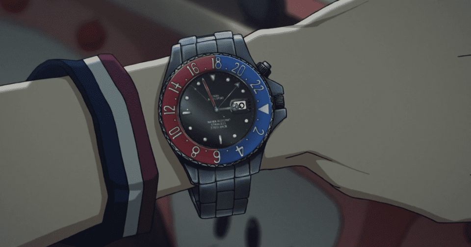 watches in anime