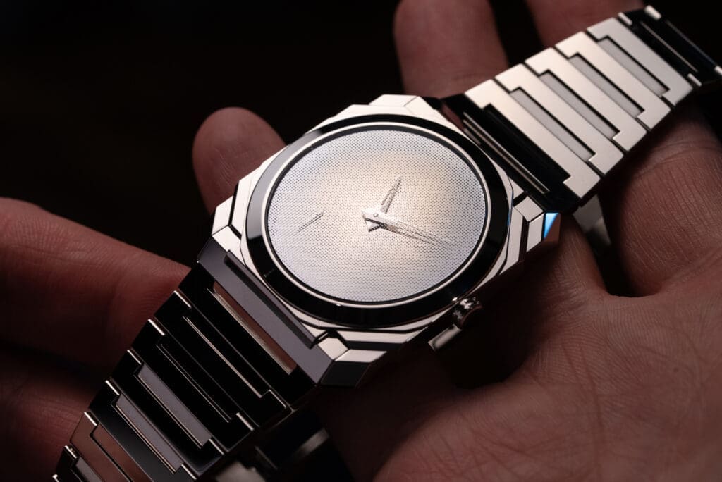 HANDS-ON: The Bulgari Octo Finissimo Sejima Edition reflects on the “Invisible Train”