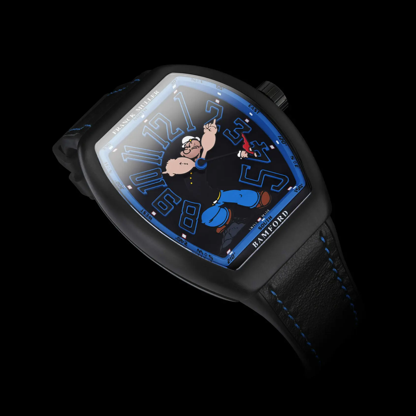 Introducing The Franck Muller x Bamford Watch Department Popeye