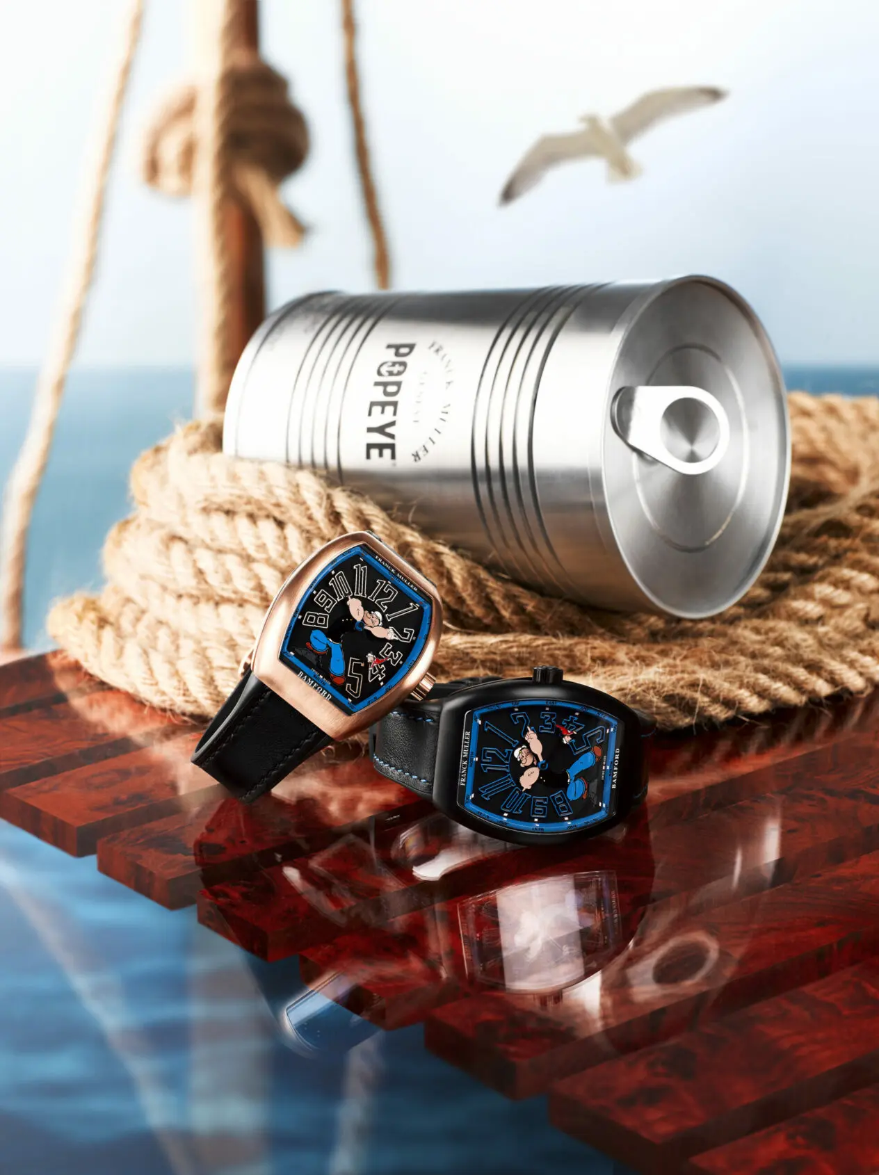 Introducing The Franck Muller x Bamford Watch Department Popeye