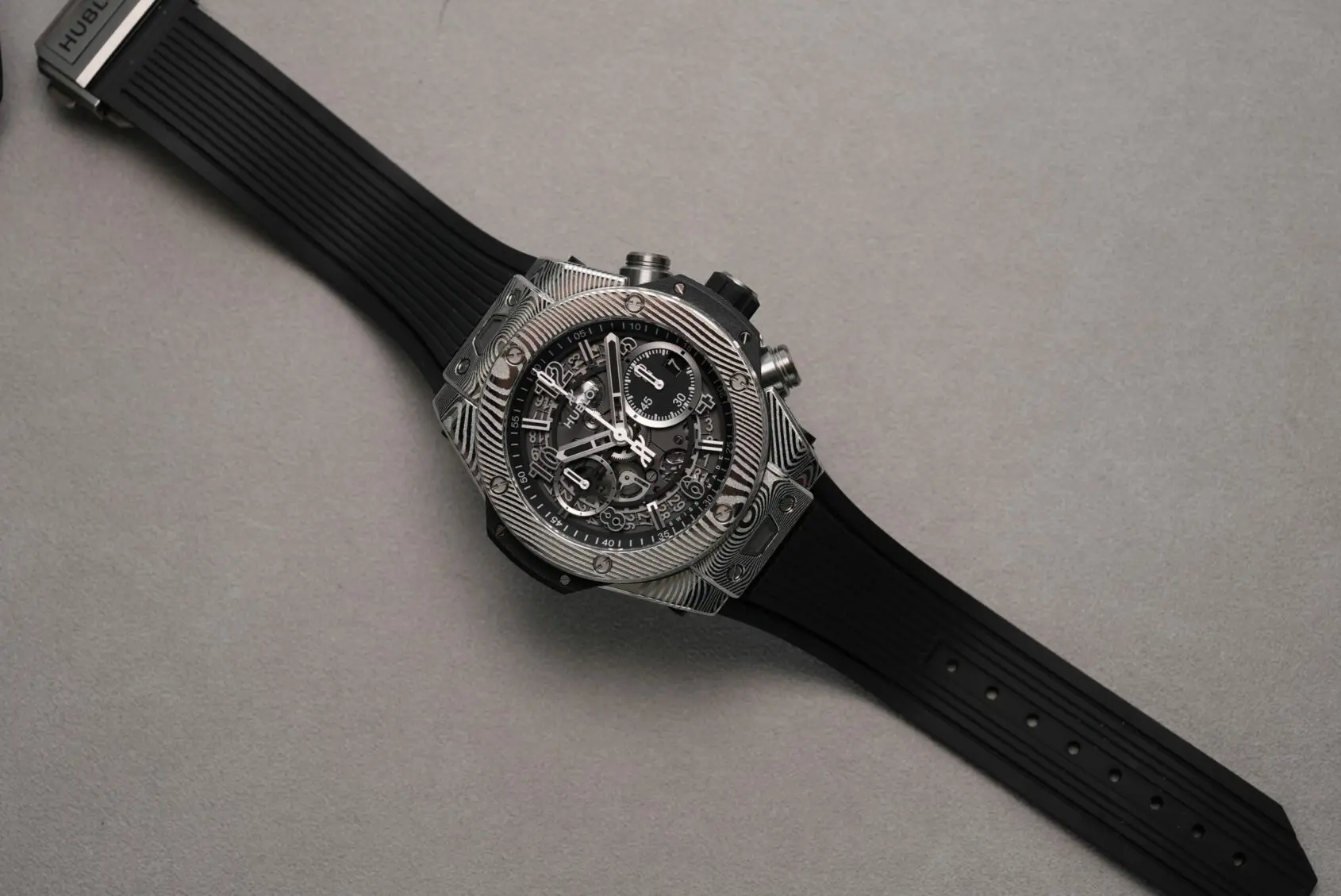 FS: HUBLOT Big Bang Unico Gourmet 42mm Damascus steel 200 Piece LE, full  kit!! | WatchUSeek Watch Forums