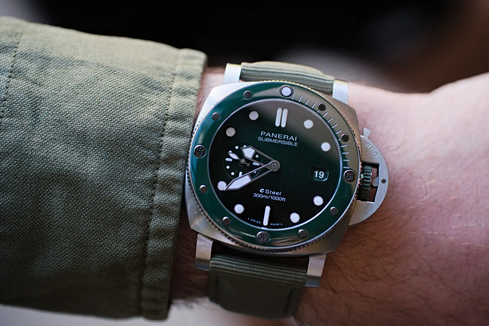 Panerai 2025 green submersible