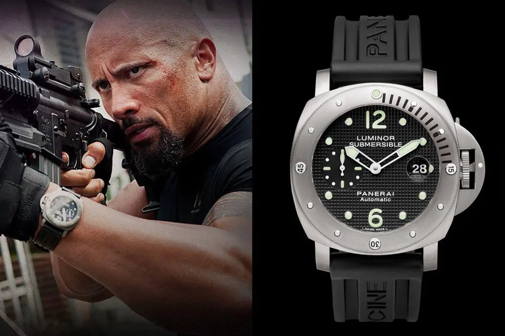 The Rock' Introduces The World To Panerai's Hottest Watch - DMARGE