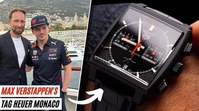VIDEO: Double world champ Max Verstappen on why his TAG Heuer Monaco is his “lucky charm”
