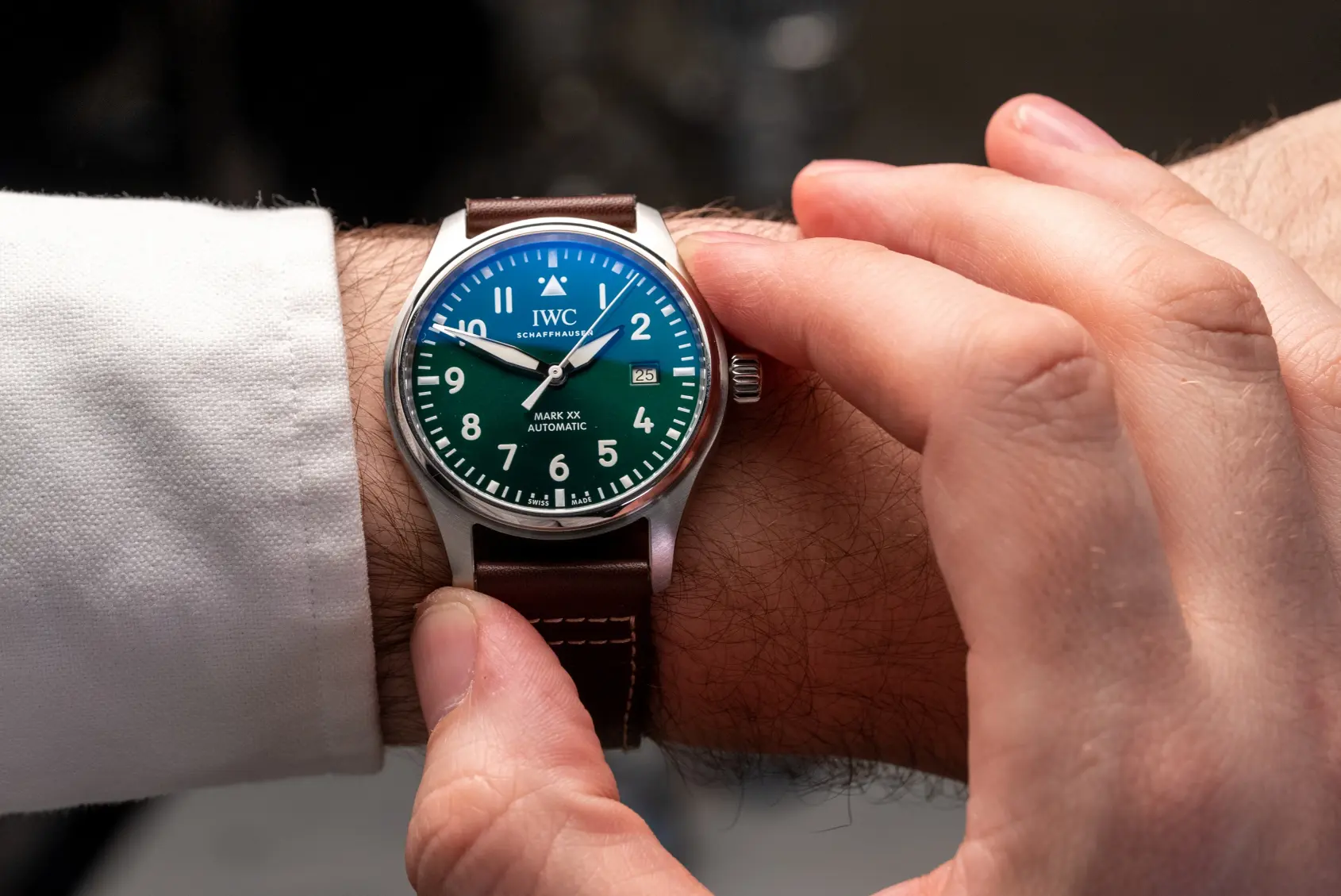 Will you consider an IWC over Rolex or Omega or any other big-name brands  based on environmental rating??