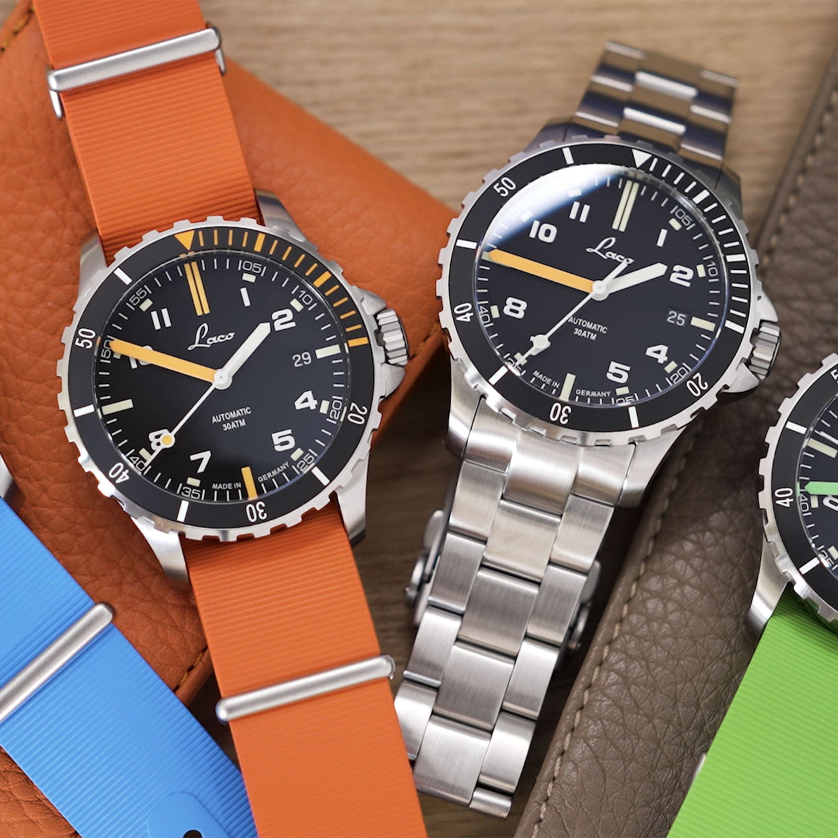 HANDS-ON: The Laco Scorpion 39 collection delivers rugged, 39mm dive watches with a sense of fun