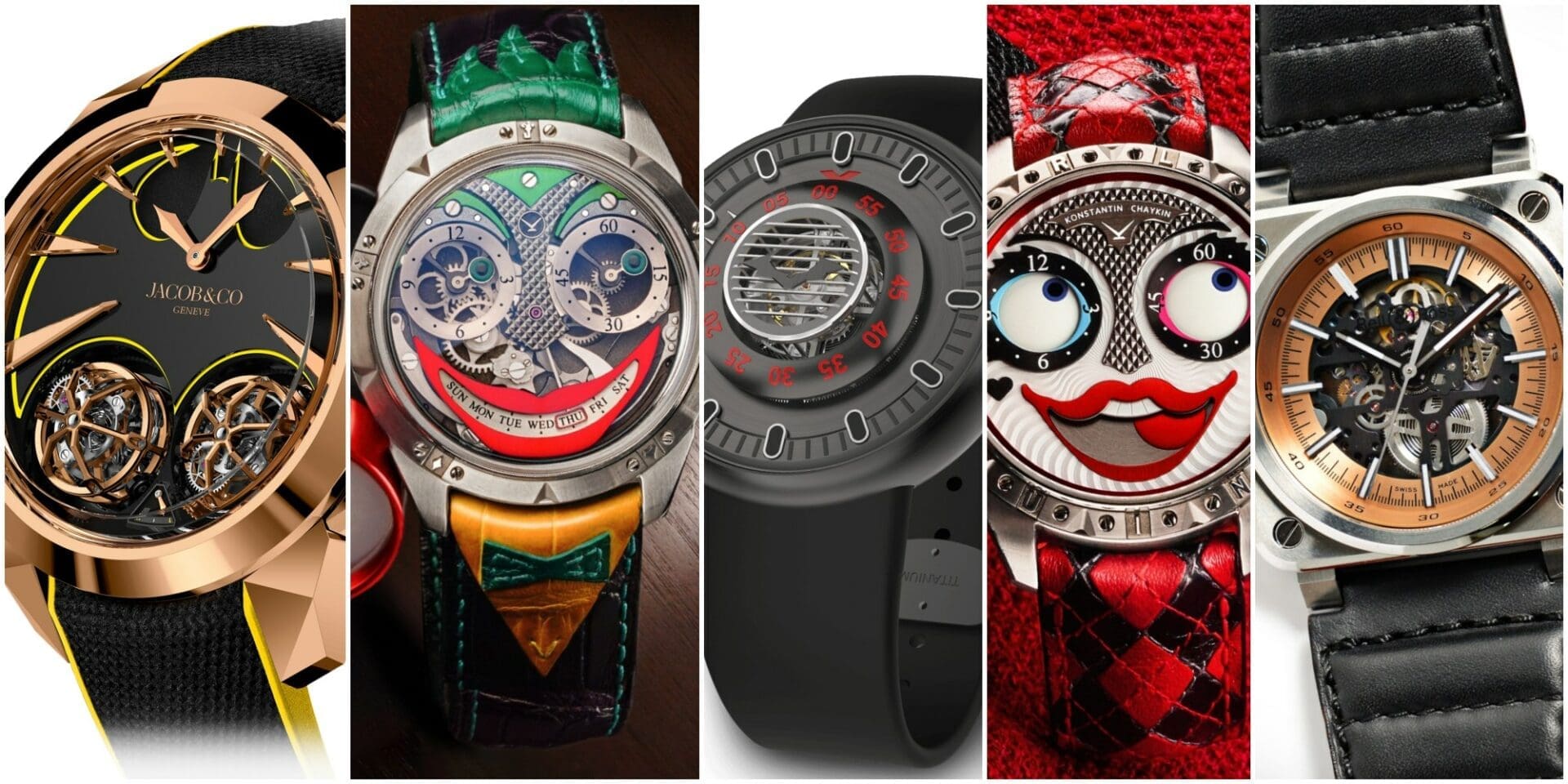 Kapow! 5 high-end watches from the Batman universe