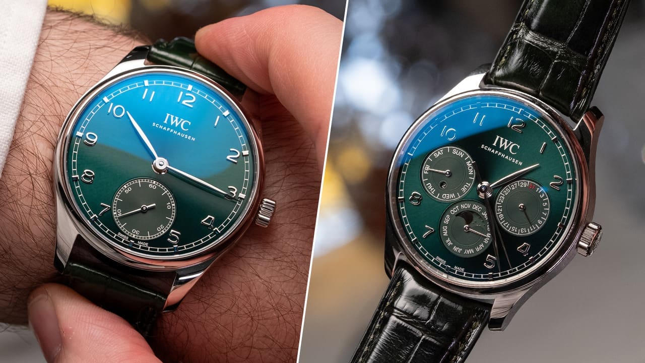 This new IWC Portugieser duo are more wearable, more affordable and a lot more green
