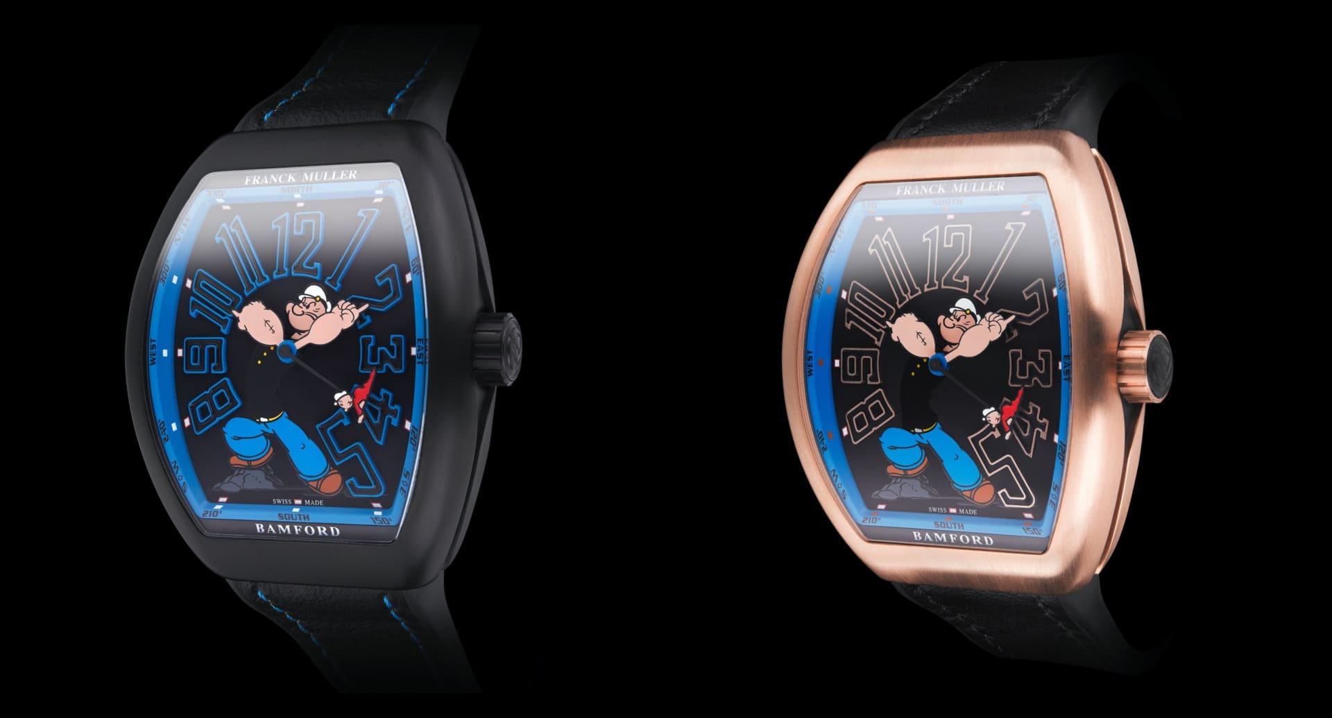 INTRODUCING: The Franck Muller x Bamford Watch Department Popeye Vanguard