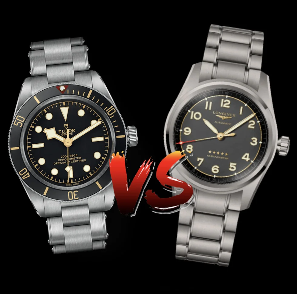 GADA-OFF: The Longines Spirit Titanium vs the Tudor BB58. Which is the  better daily wearer? - Time and Tide Watches