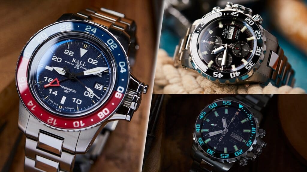 VIDEO: The Ball Engineer Hydrocarbon AeroGMT II and Engineer Hydrocarbon NEDU