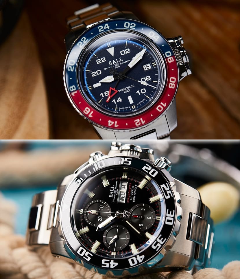 VIDEO: The Ball Engineer Hydrocarbon AeroGMT II and Engineer Hydrocarbon NEDU