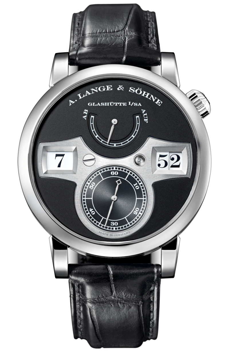 The A. Lange & Söhne Zeitwerk is a truly high-end digital watch