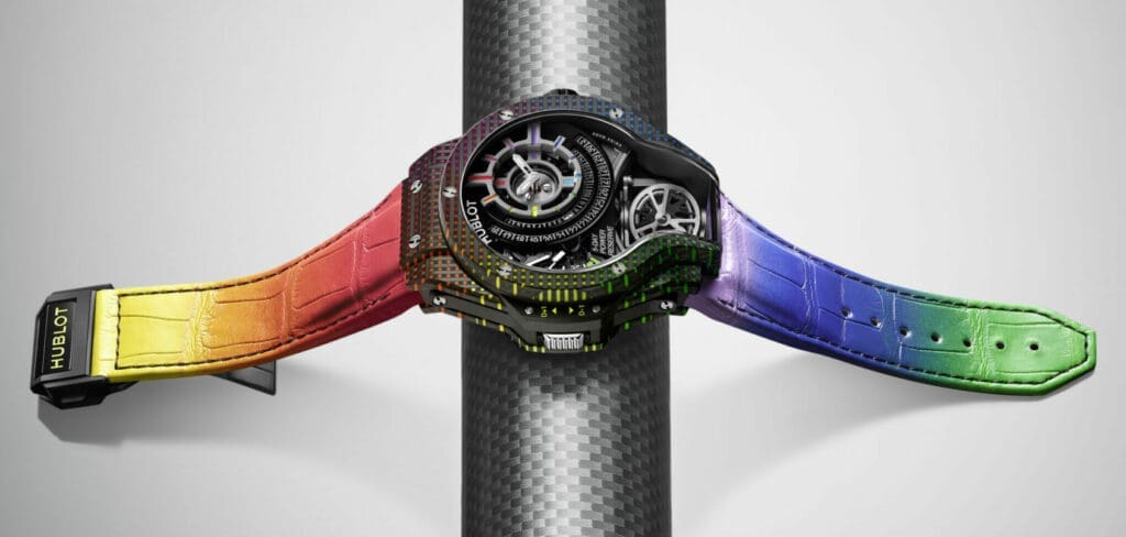 Pushing case design with the Hublot MP-09 Tourbillon Bi-Axis 5-Day Power Reserve