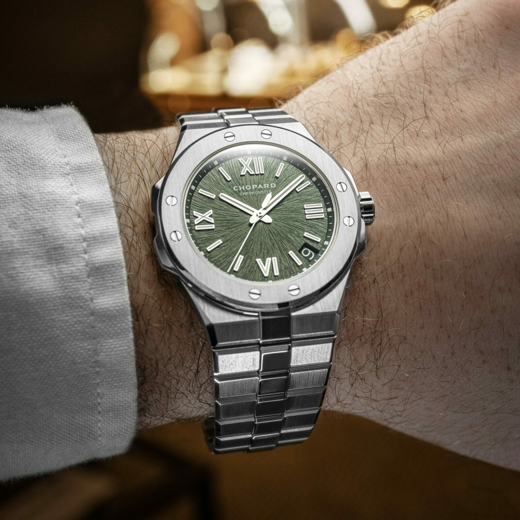 Chopard Alpine Eagle 41 MM Green dial 298600-3014 for $16,200 for sale from  a Private Seller on Chrono24