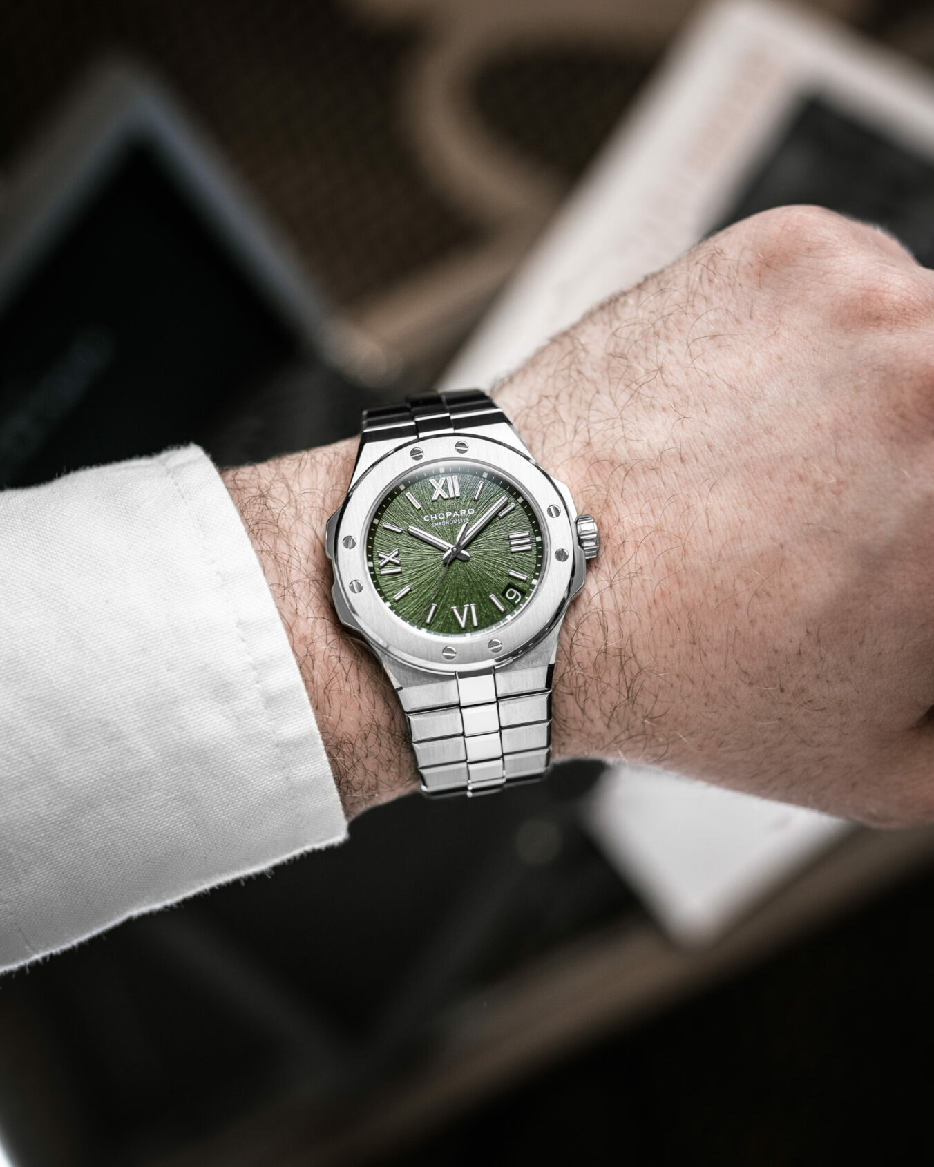 HANDS-ON: The Chopard Alpine Eagle 41mm Pine Green