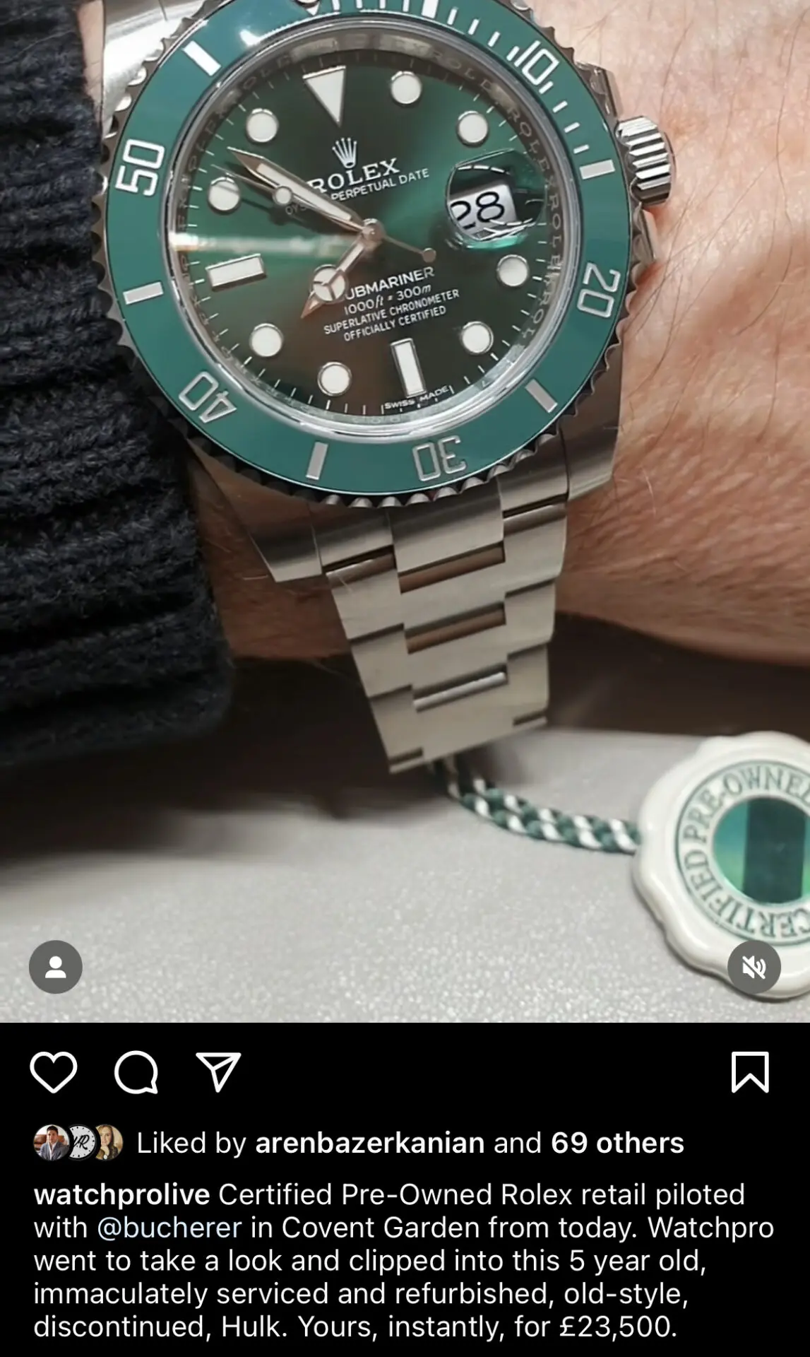 Certified pre owned hot sale rolex watches