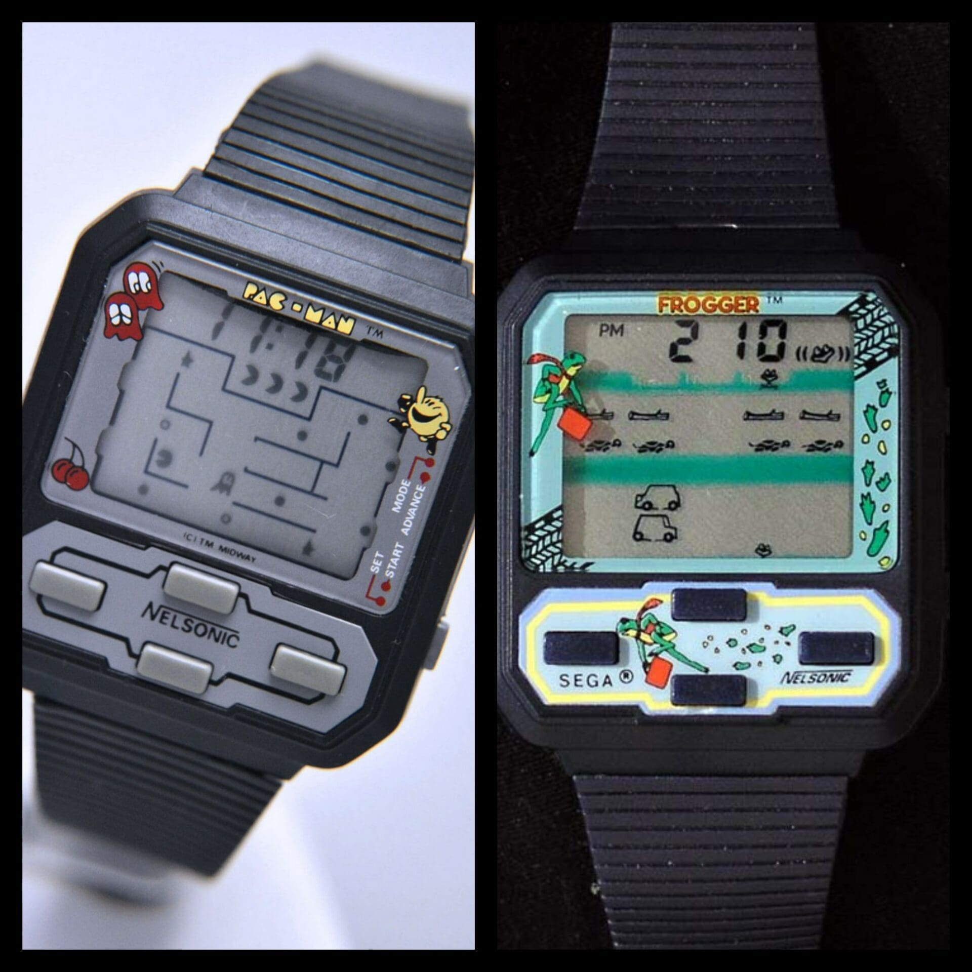 Vintage video game watches offer real wrist game