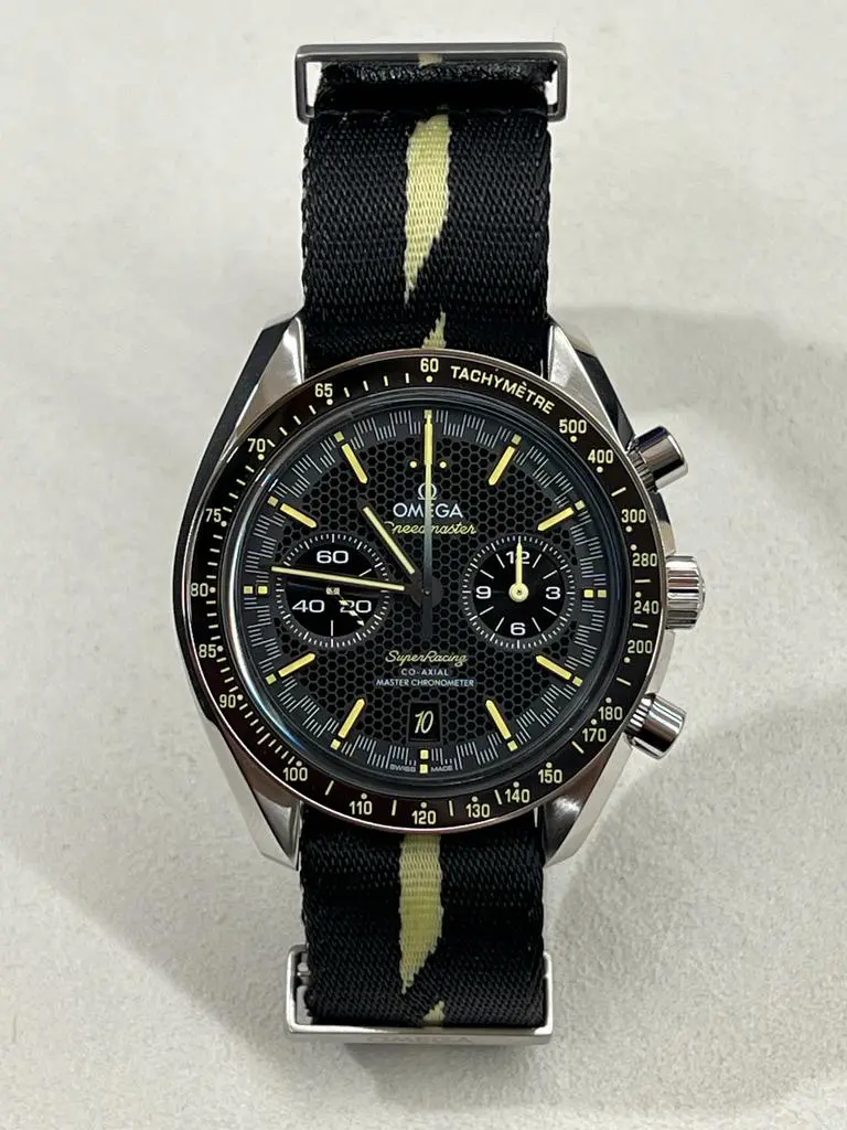 Omega's New Speedmaster Super Racing Is Crazy-Precise