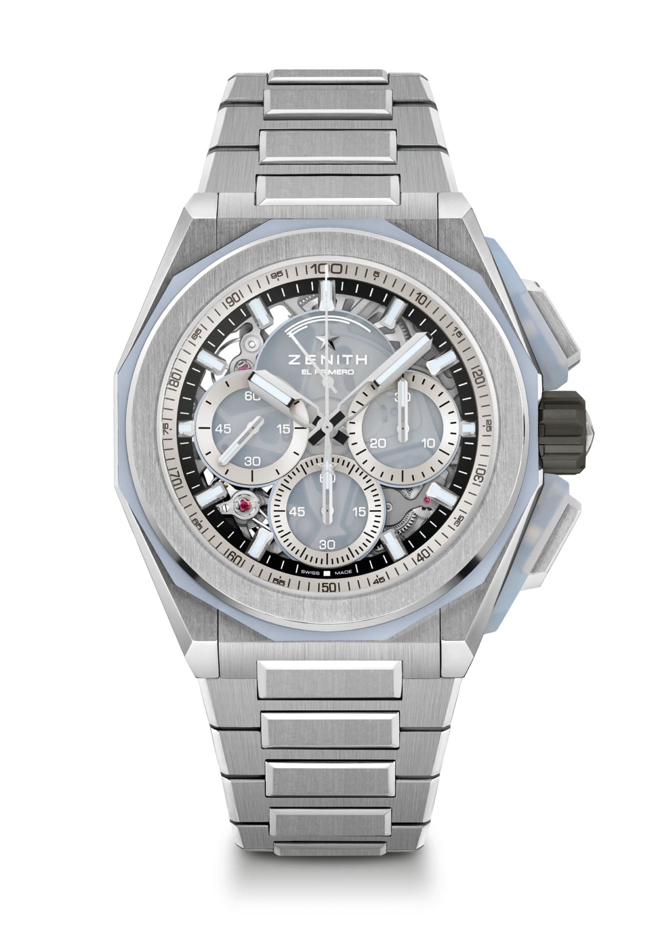 The Zenith Defy Extreme Glacier brings intrigue with a subtle pop