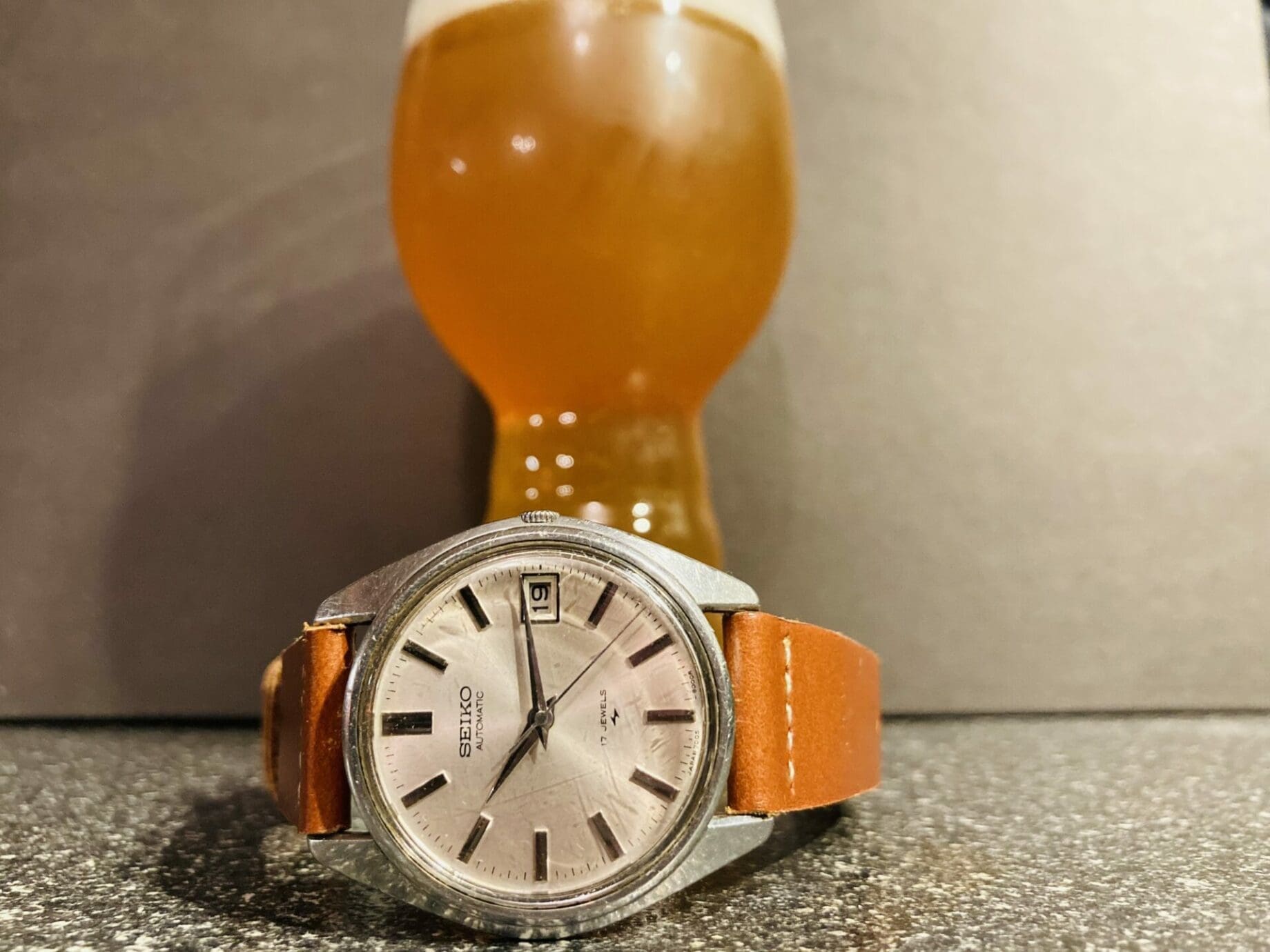 TISSOT Mathy Vintage GMT Two-tone Root Beer Dial Men's Watch