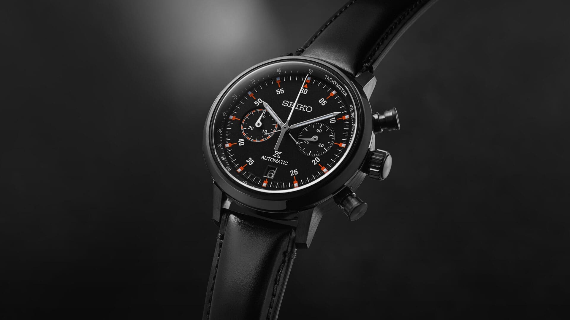 INTRODUCING: The Seiko Speedtimer Mechanical Chronograph SRQ045 conjures black magic from a historical stopwatch