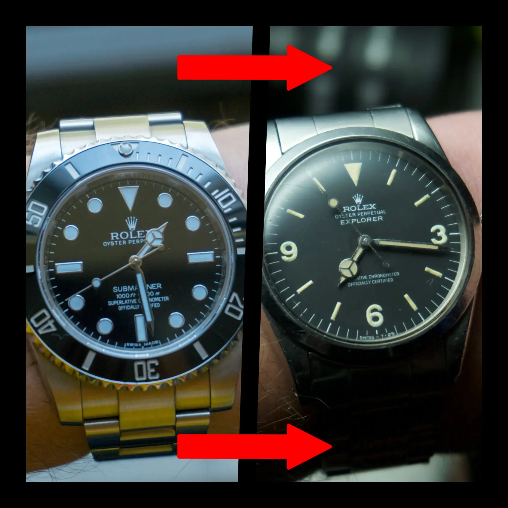 Trading Faces: A Submariner 114060 for a Rolex Explorer 1016