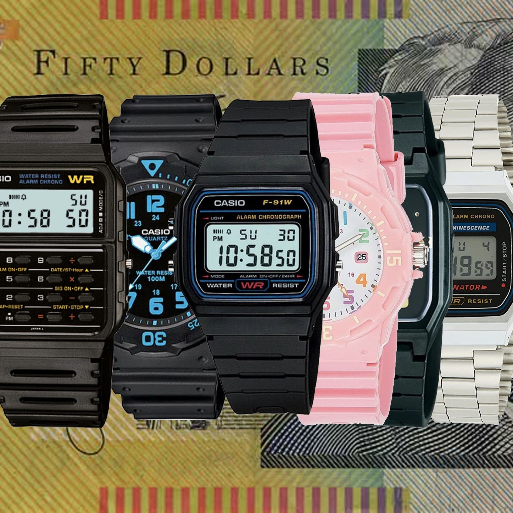 The 5 best Casio watches under $50