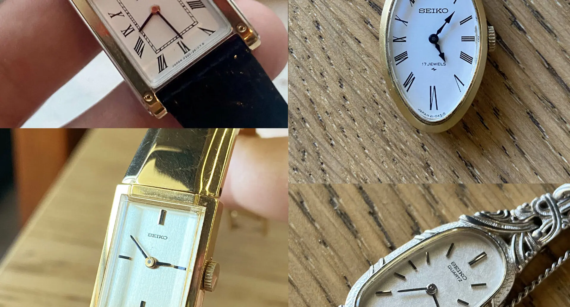 How you could snag 4 vintage Seikos for $44