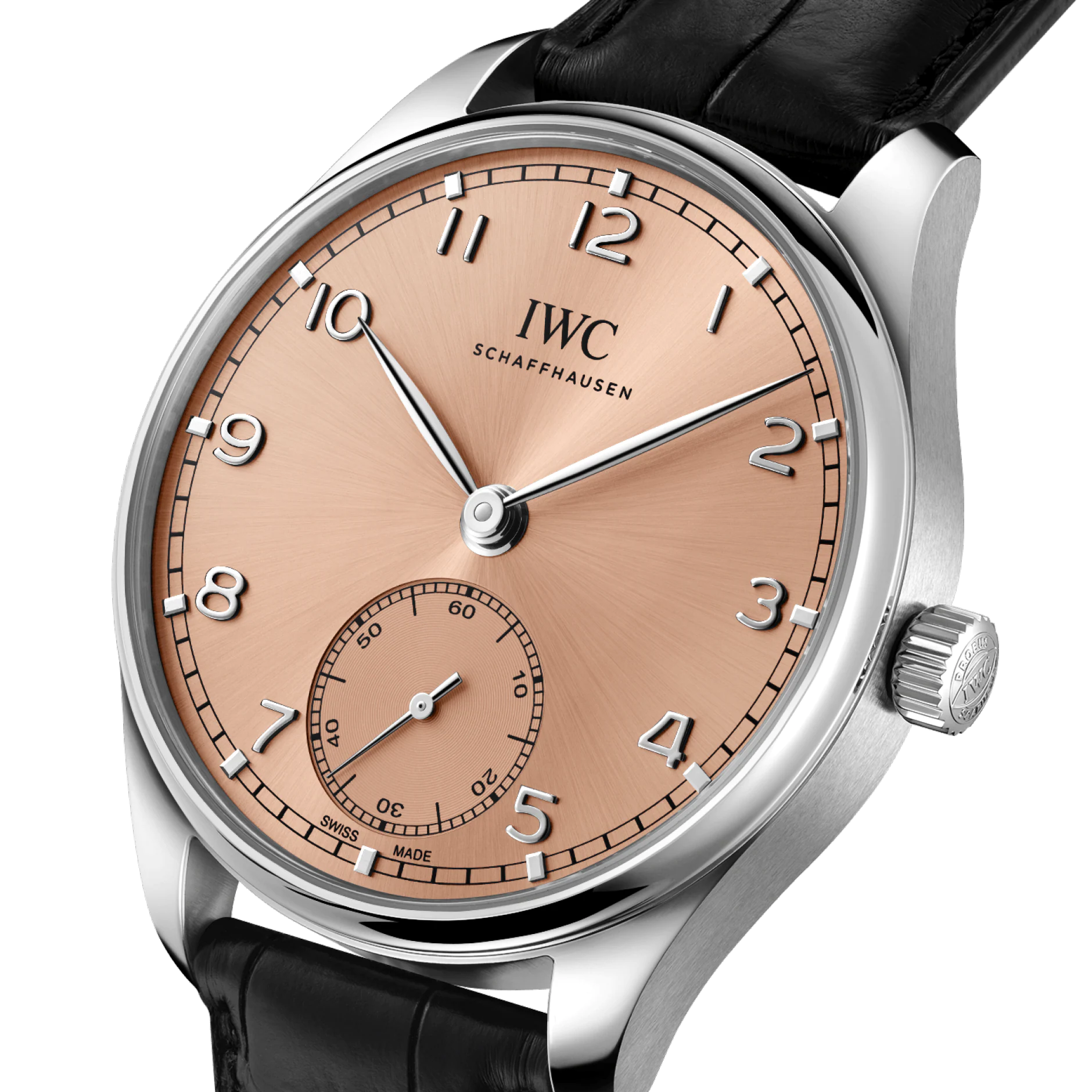 INTRODUCING: IWC give their Portugieser Automatic 40 a salmon makeover