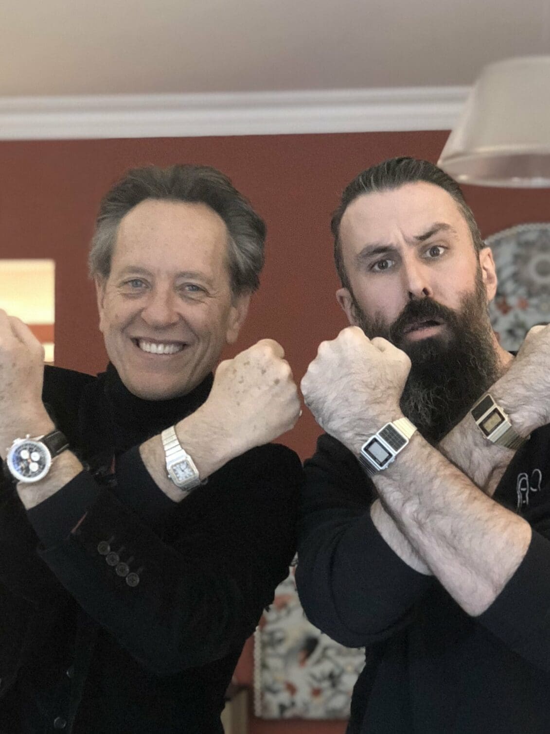 Richard E Grant may have found the only excuse for double-wristing (but there’s a catch…)