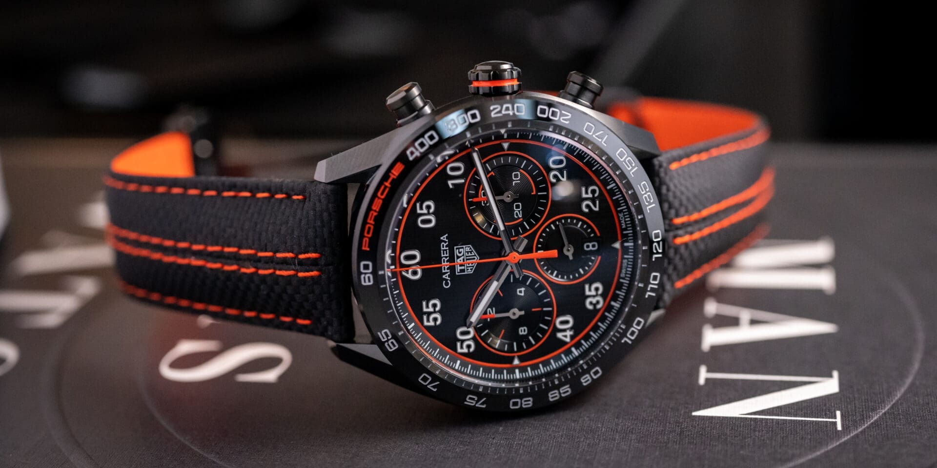 HANDS-ON: Withstand the heat with the new TAG Heuer Carrera x Porsche Orange Racing