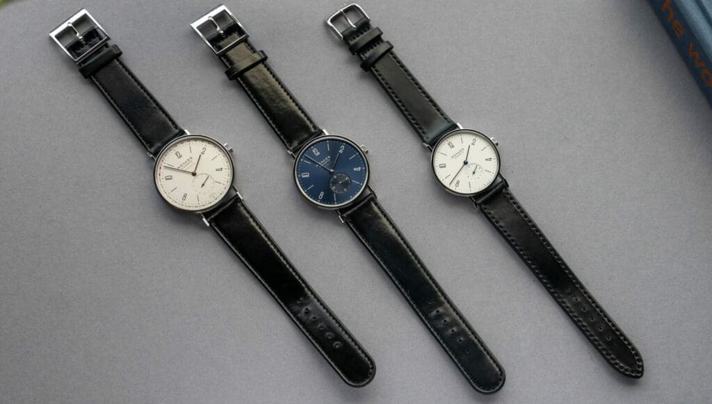 VIDEO: How the new NOMOS Tangente Blaugold fits into the iconic line-up