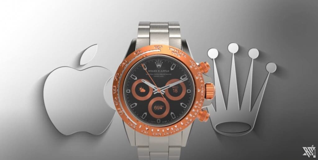 What do you get if you cross a Rolex Daytona with an Apple Watch?