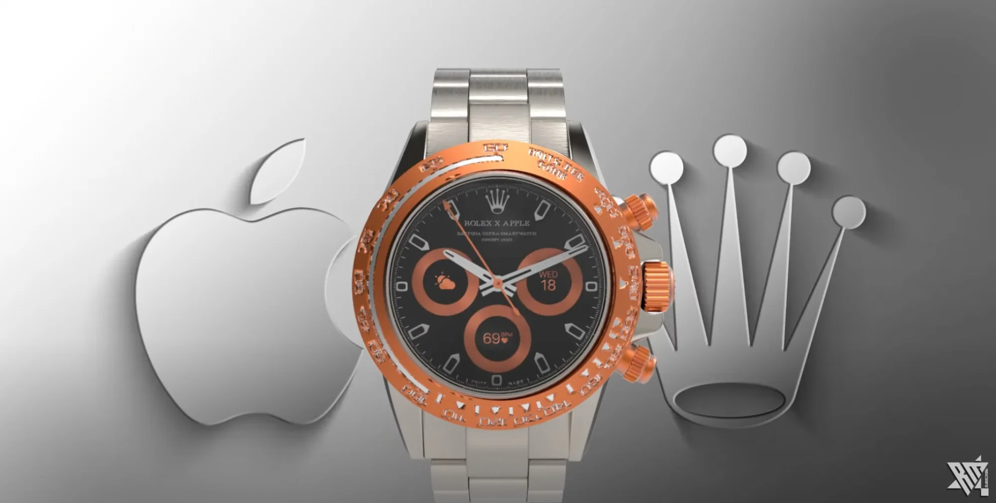 nyhed Hen imod Absolut What do you get if you cross a Rolex Daytona with an Apple Watch?
