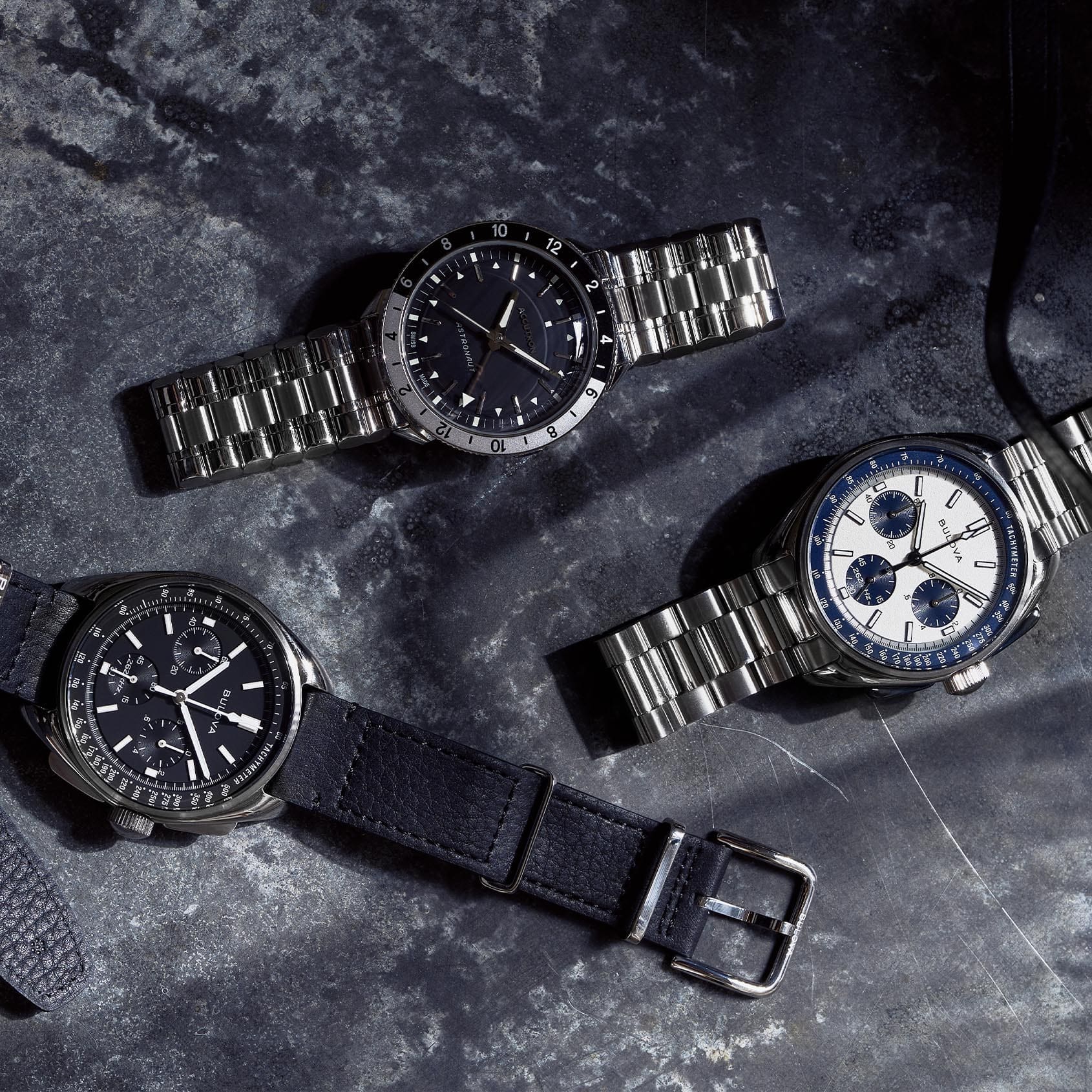 INTRODUCING: The Bulova Lunar Pilot and Accutron Astronaut prepare for lift off once again