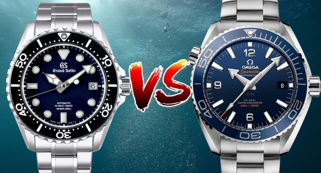 VERSUS: The Grand Seiko SBGH289 and Omega Seamaster Planet Ocean 600M divers duke it out