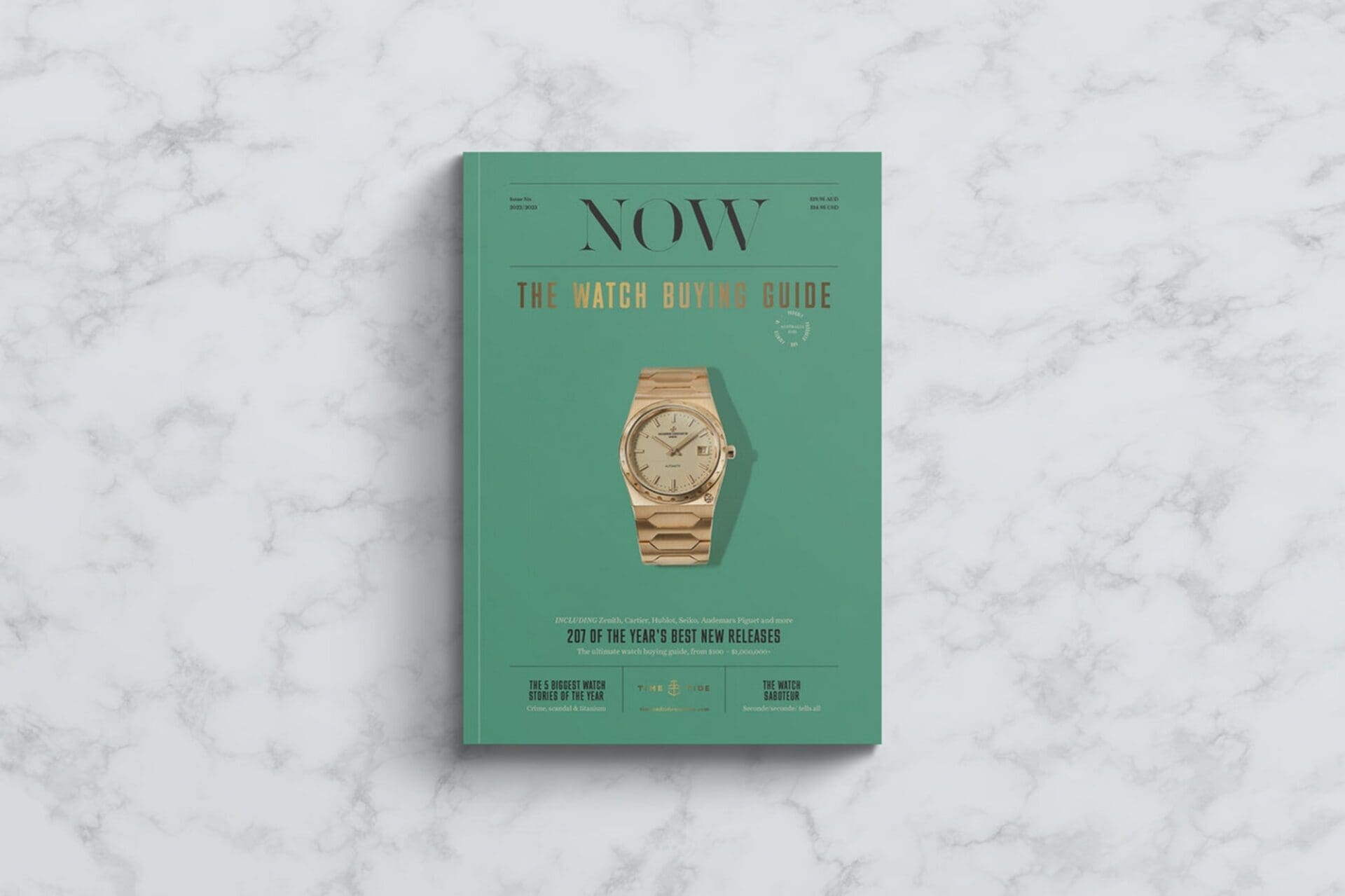 Five reasons to buy the new issue of NOW, the Time+Tide watch-buying guide