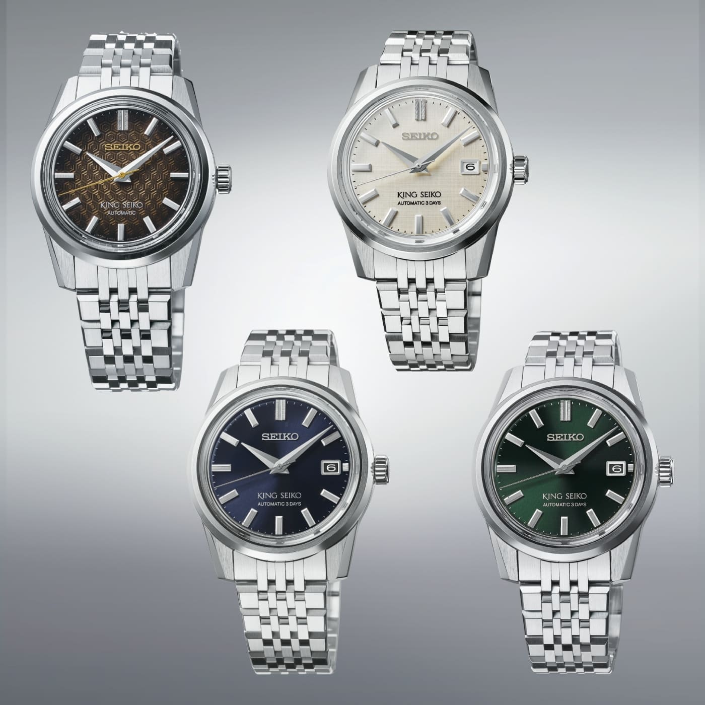 New dials and dimensions for the King Seiko 110th Anniversary