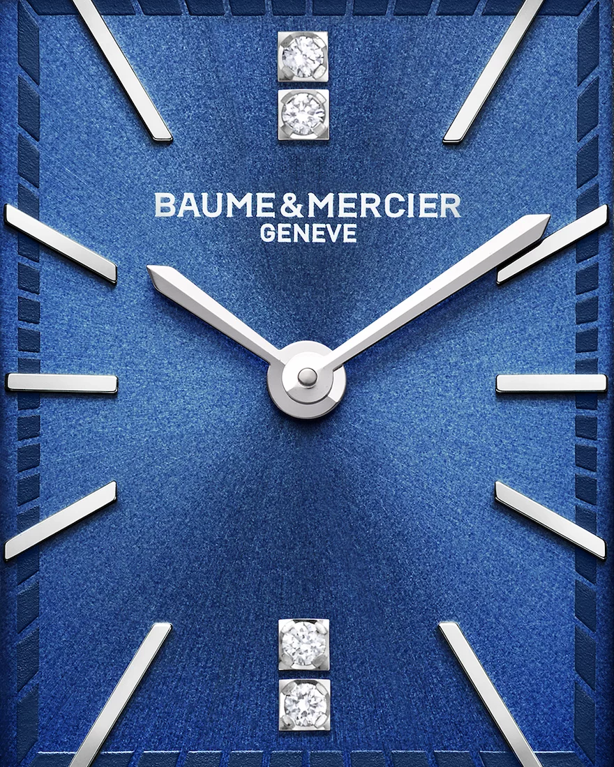 Baume & Mercier's Hampton proves it's hip to be rectangular